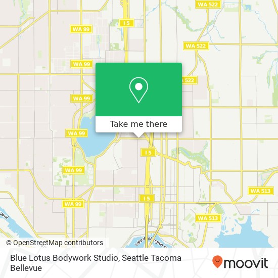 Blue Lotus Bodywork Studio map