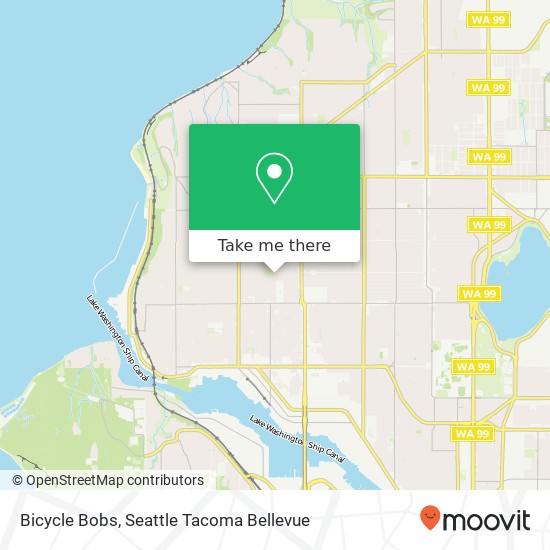 Mapa de Bicycle Bobs