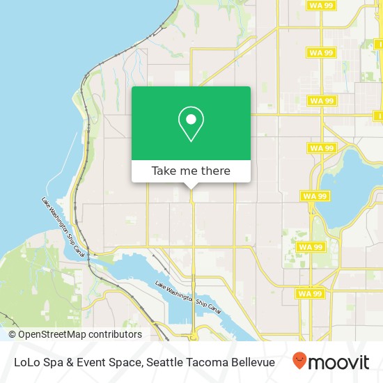 Mapa de LoLo Spa & Event Space