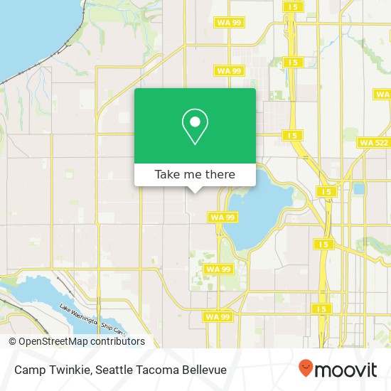 Camp Twinkie map