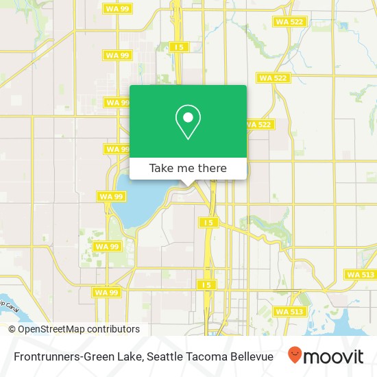 Mapa de Frontrunners-Green Lake