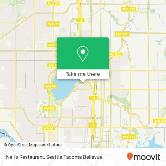 Mapa de Nell's Restaurant