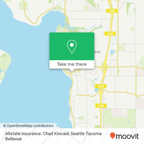 Allstate Insurance: Chad Kincaid map