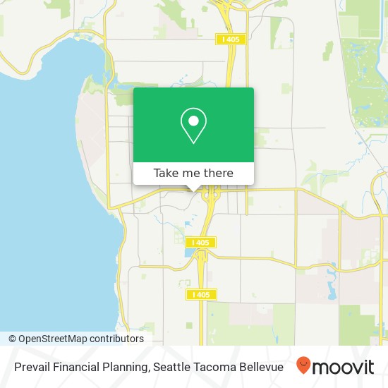 Prevail Financial Planning map