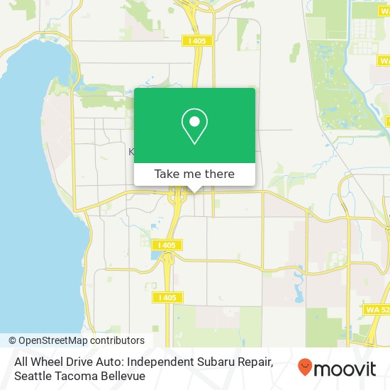All Wheel Drive Auto: Independent Subaru Repair map