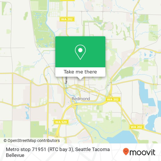 Metro stop 71951 (RTC bay 3) map