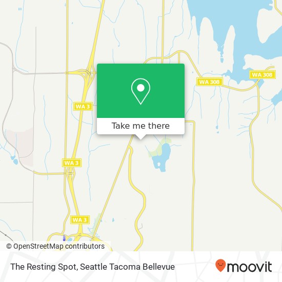 Mapa de The Resting Spot