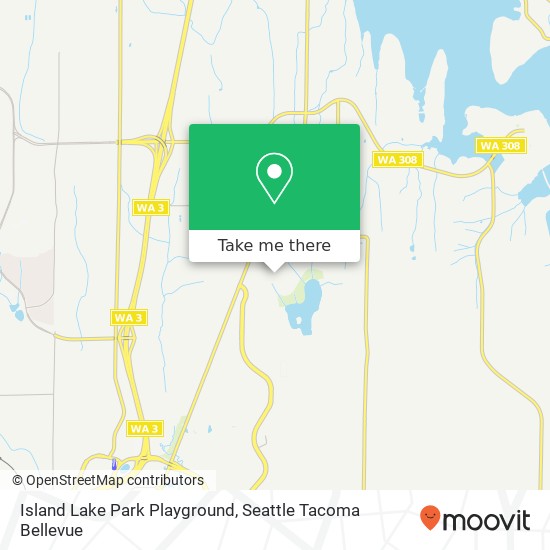 Mapa de Island Lake Park Playground