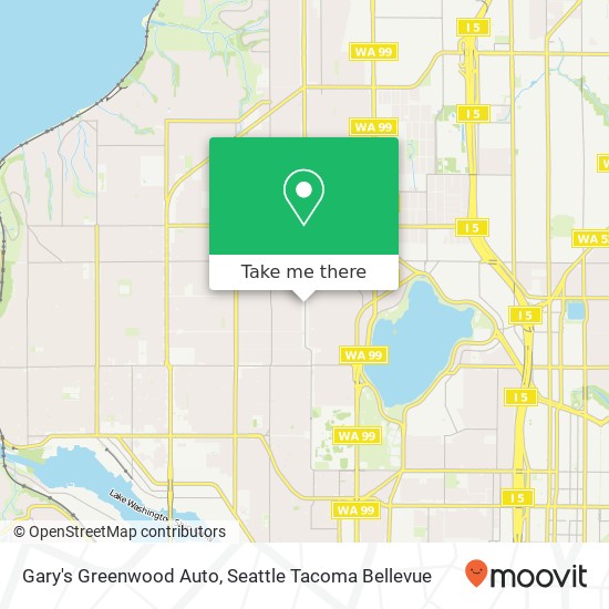 Mapa de Gary's Greenwood Auto