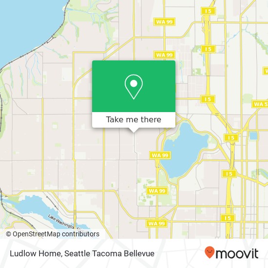 Ludlow Home map