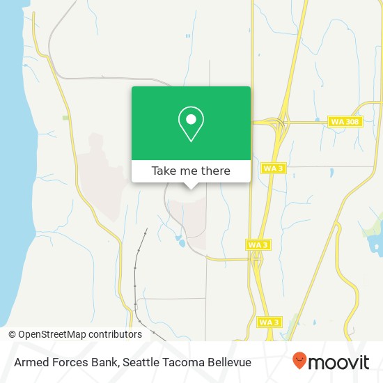 Armed Forces Bank map