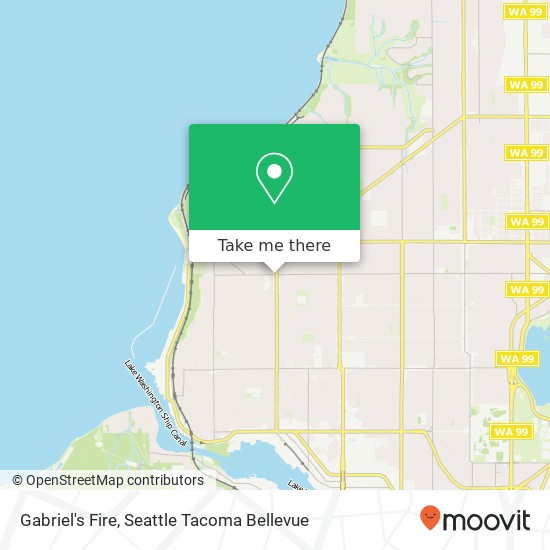 Gabriel's Fire map