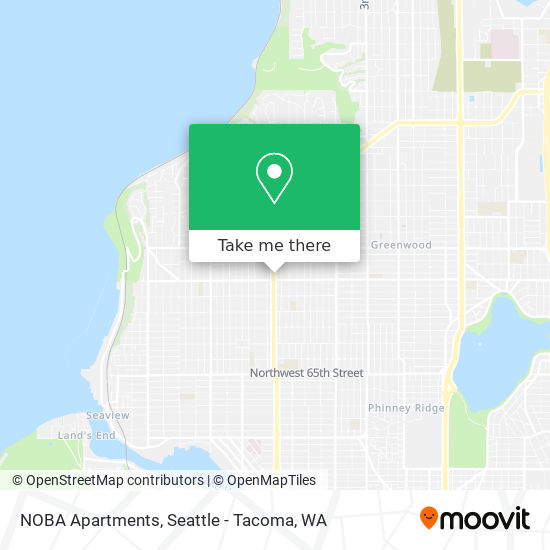 Mapa de NOBA Apartments