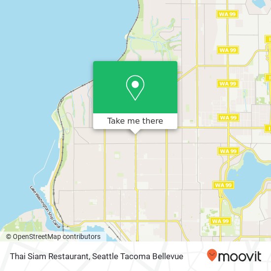 Mapa de Thai Siam Restaurant