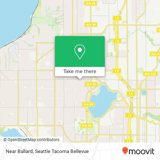 Near Ballard map