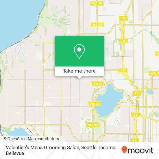 Mapa de Valentine's Men's Grooming Salon