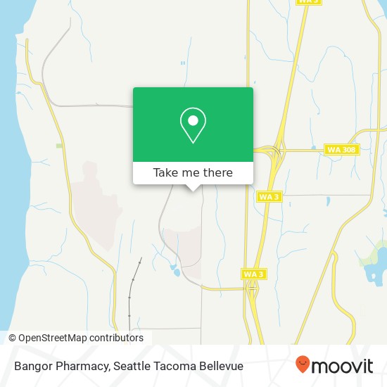 Bangor Pharmacy map