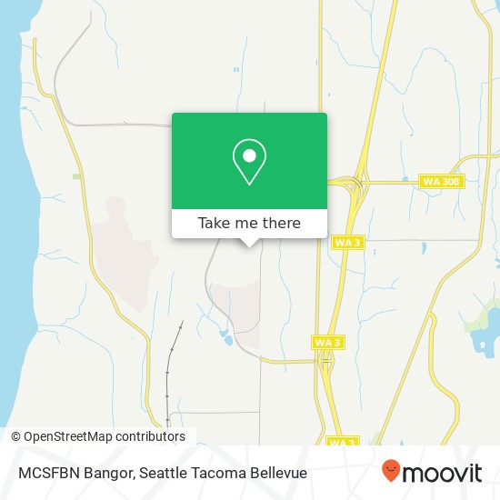 MCSFBN Bangor map