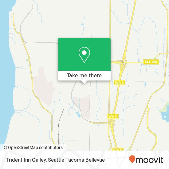 Trident Inn Galley map