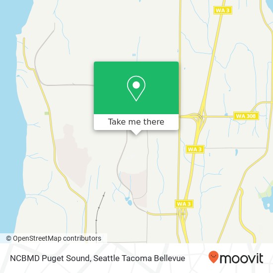 Mapa de NCBMD Puget Sound