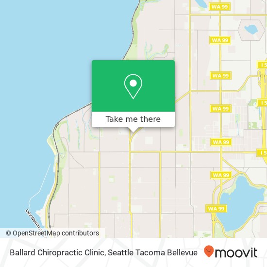 Mapa de Ballard Chiropractic Clinic