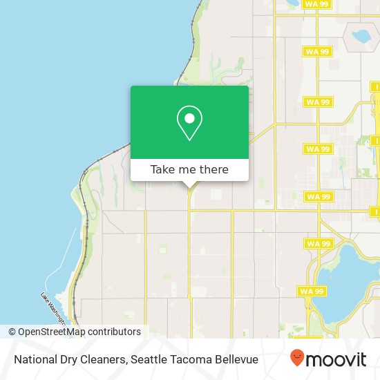 National Dry Cleaners map