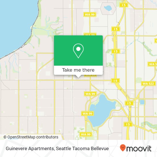 Guinevere Apartments map