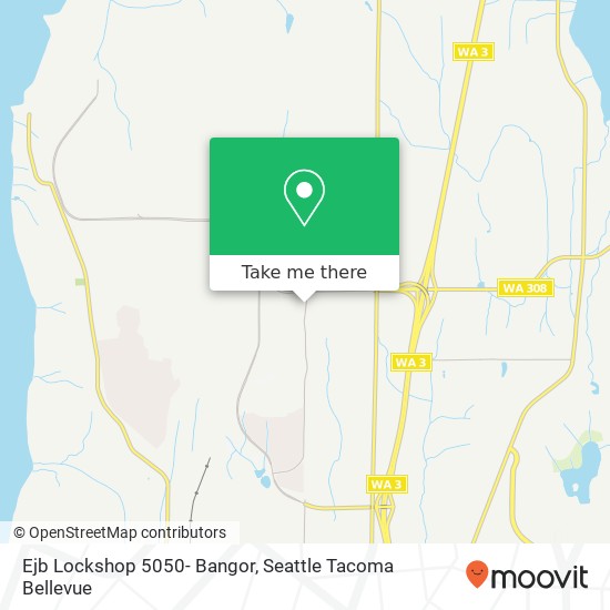 Mapa de Ejb Lockshop 5050- Bangor