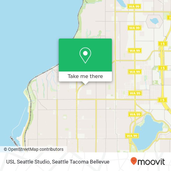 USL Seattle Studio map