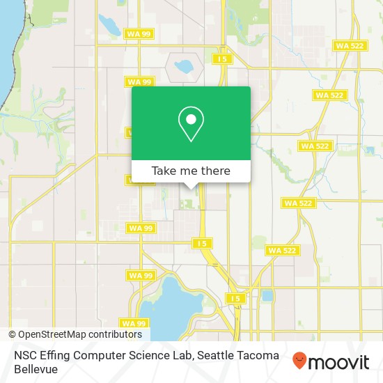 Mapa de NSC Effing Computer Science Lab