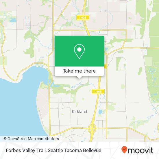 Forbes Valley Trail map