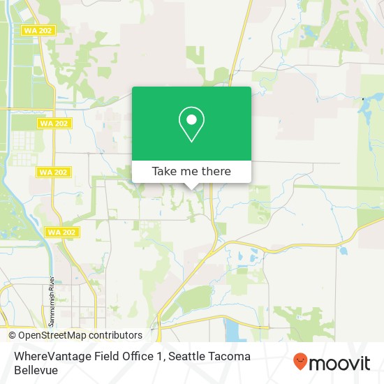 Mapa de WhereVantage Field Office 1