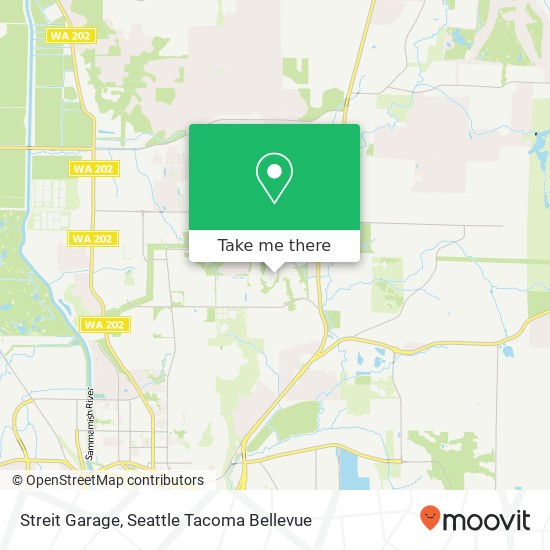 Streit Garage map