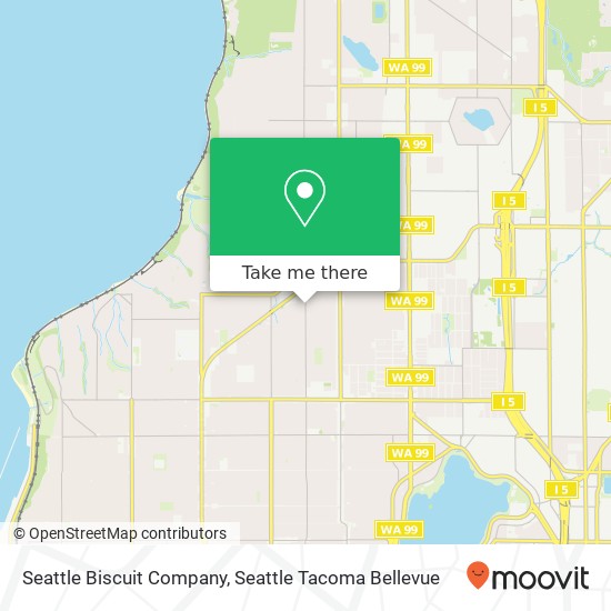 Mapa de Seattle Biscuit Company