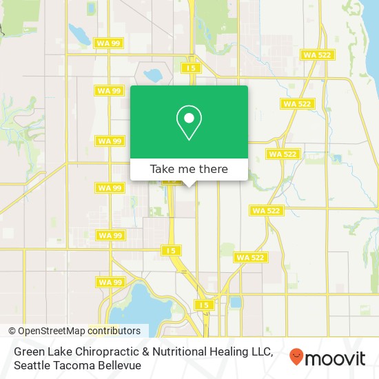 Green Lake Chiropractic & Nutritional Healing LLC map