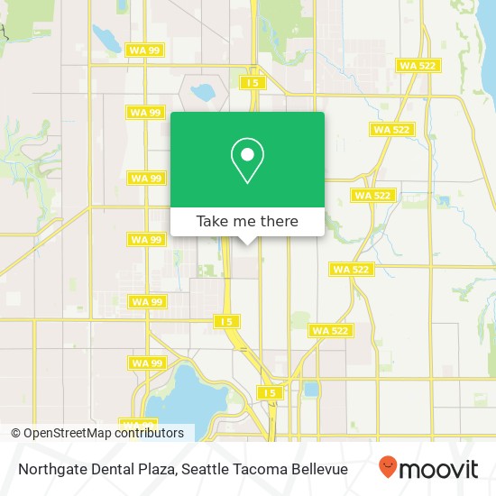 Northgate Dental Plaza map