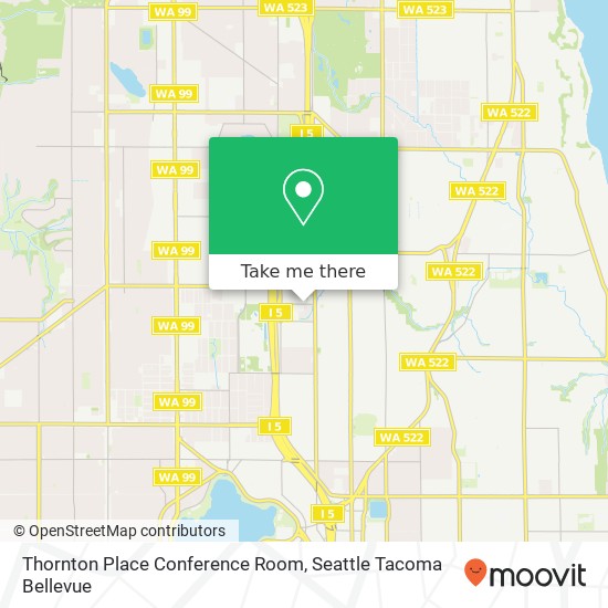 Mapa de Thornton Place Conference Room