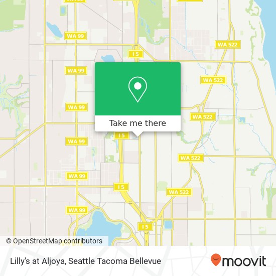 Lilly's at Aljoya map