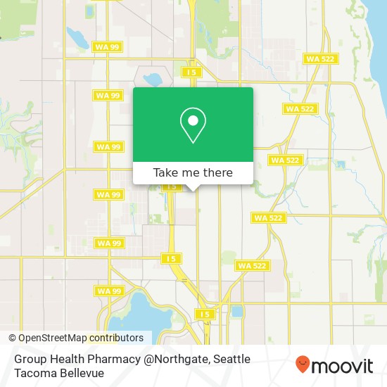 Group Health Pharmacy @Northgate map