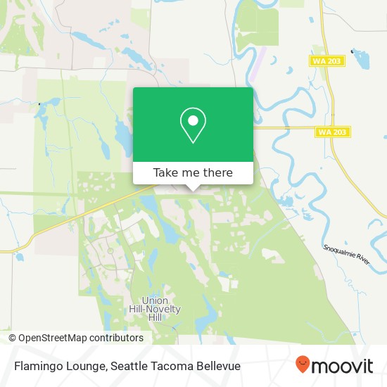 Mapa de Flamingo Lounge