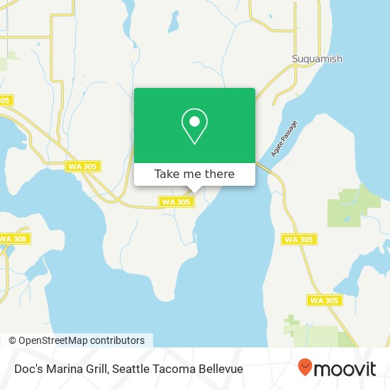 Doc's Marina Grill map