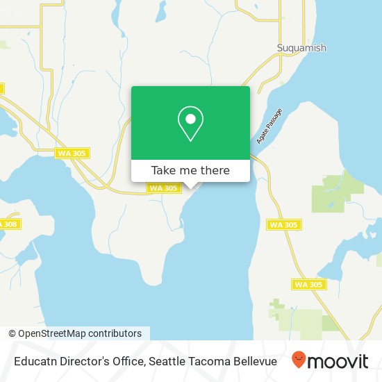 Educatn Director's Office map