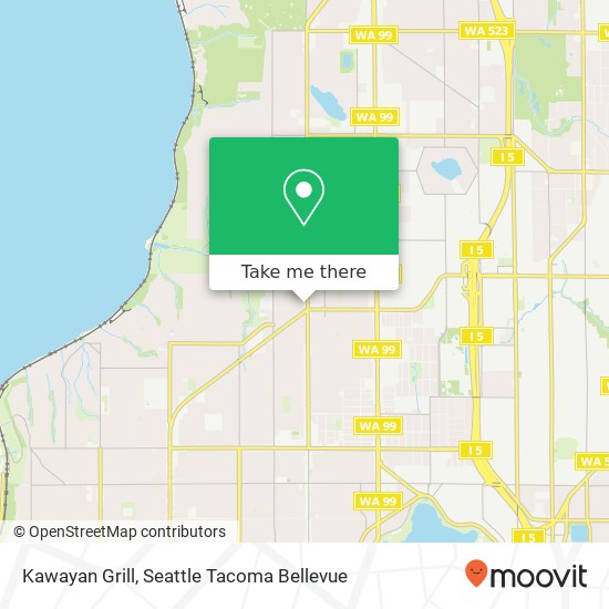 Kawayan Grill map