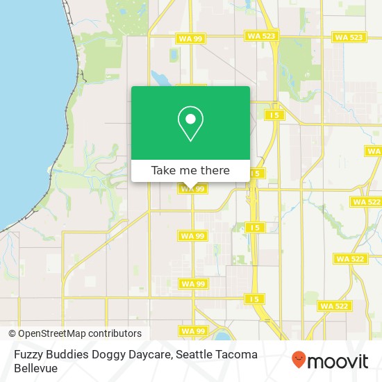 Fuzzy Buddies Doggy Daycare map
