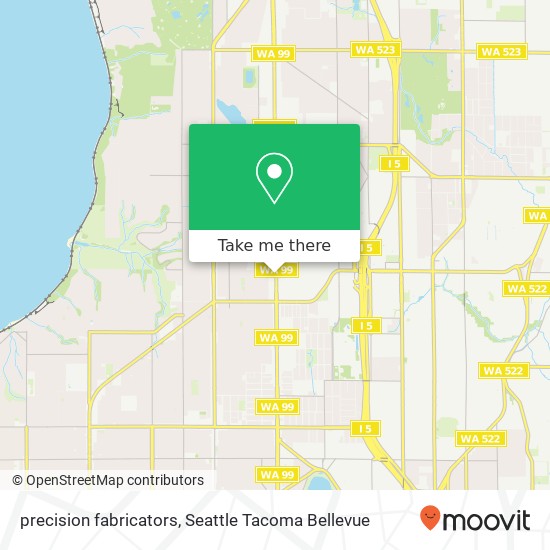 Mapa de precision fabricators