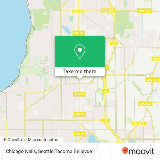 Mapa de Chicago Nails