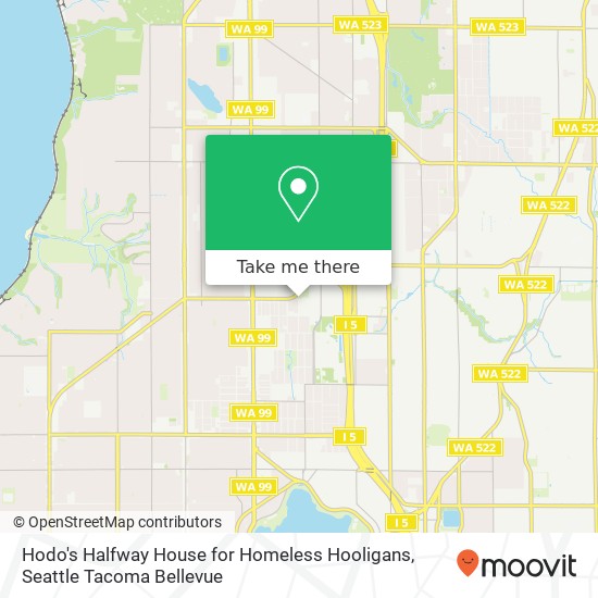 Hodo's Halfway House for Homeless Hooligans map