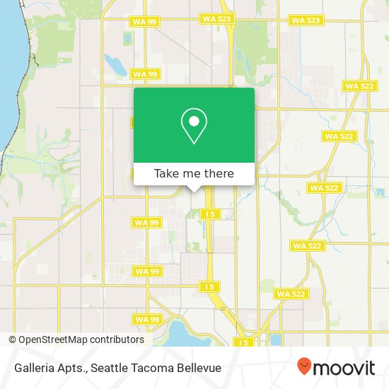 Galleria Apts. map