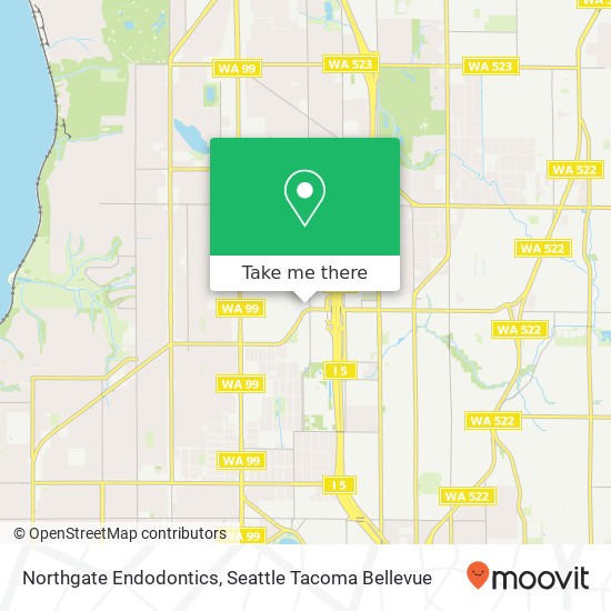 Northgate Endodontics map