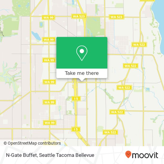 Mapa de N-Gate Buffet
